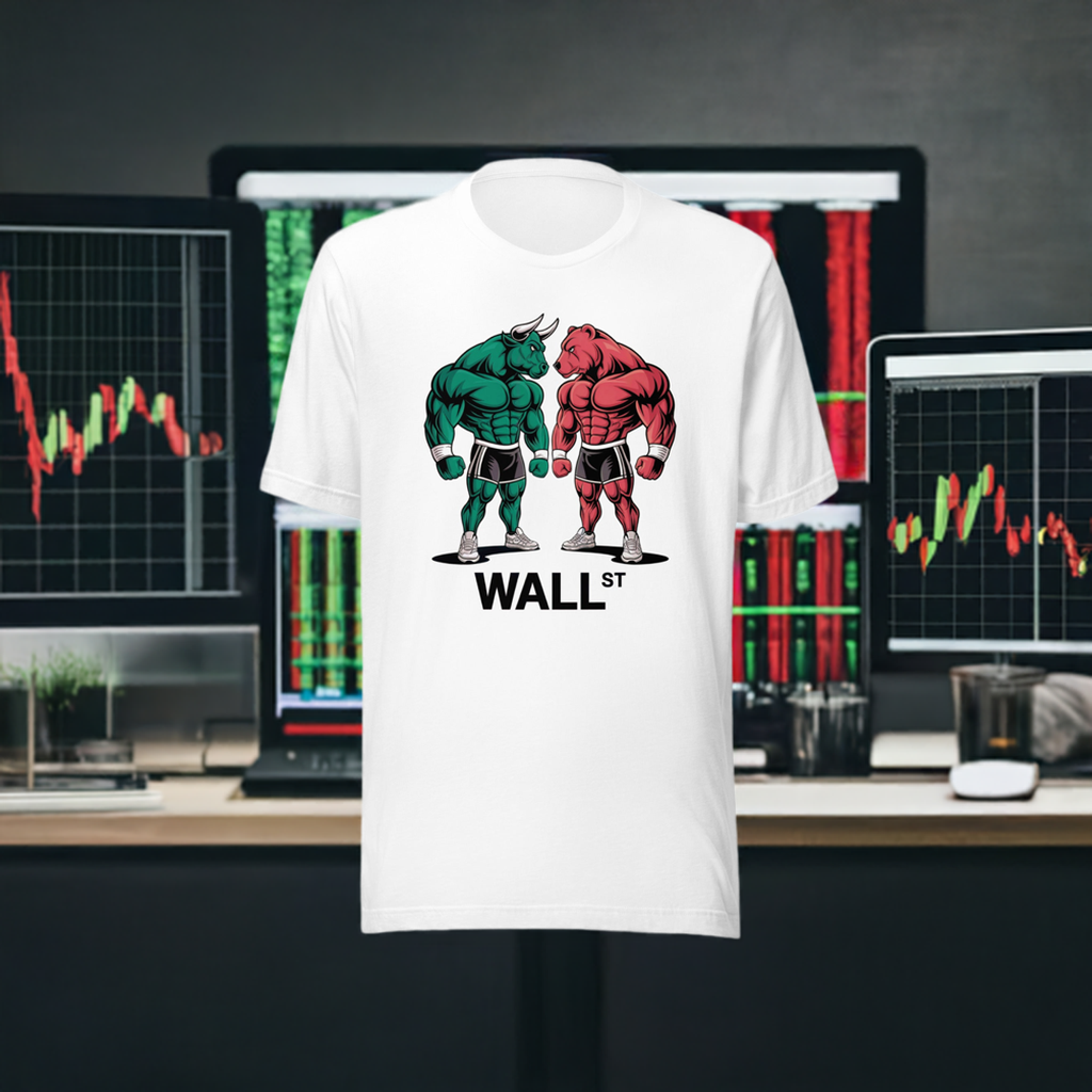 Unisex Stock Market Crypto Forex Day Trader T-Shirt