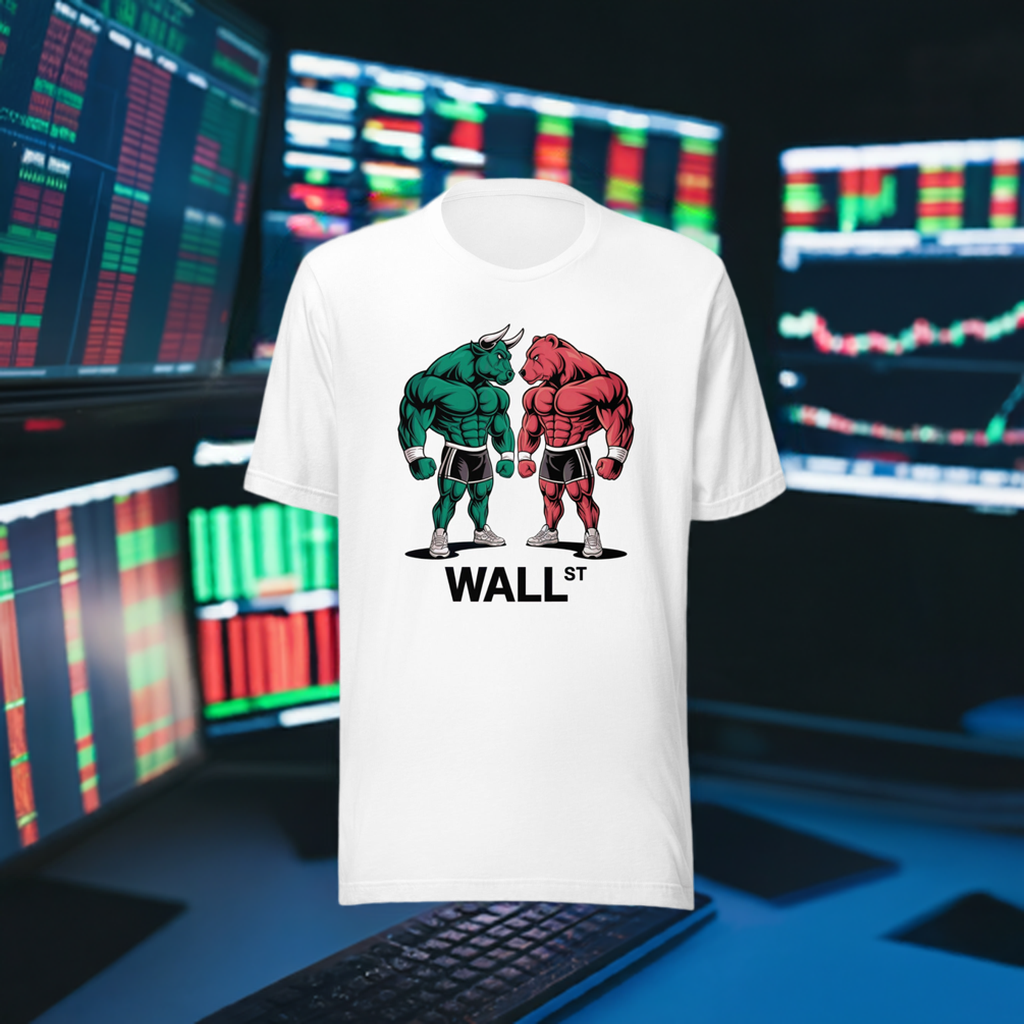 Unisex Stock Market Crypto Forex Day Trader T-Shirt